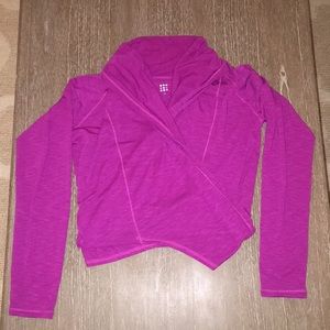 Title nine Fuscia color cardigan/wrap